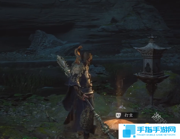 黑神话悟空盘丝岭碎玉池摩崖前打坐蒲团寻找路线