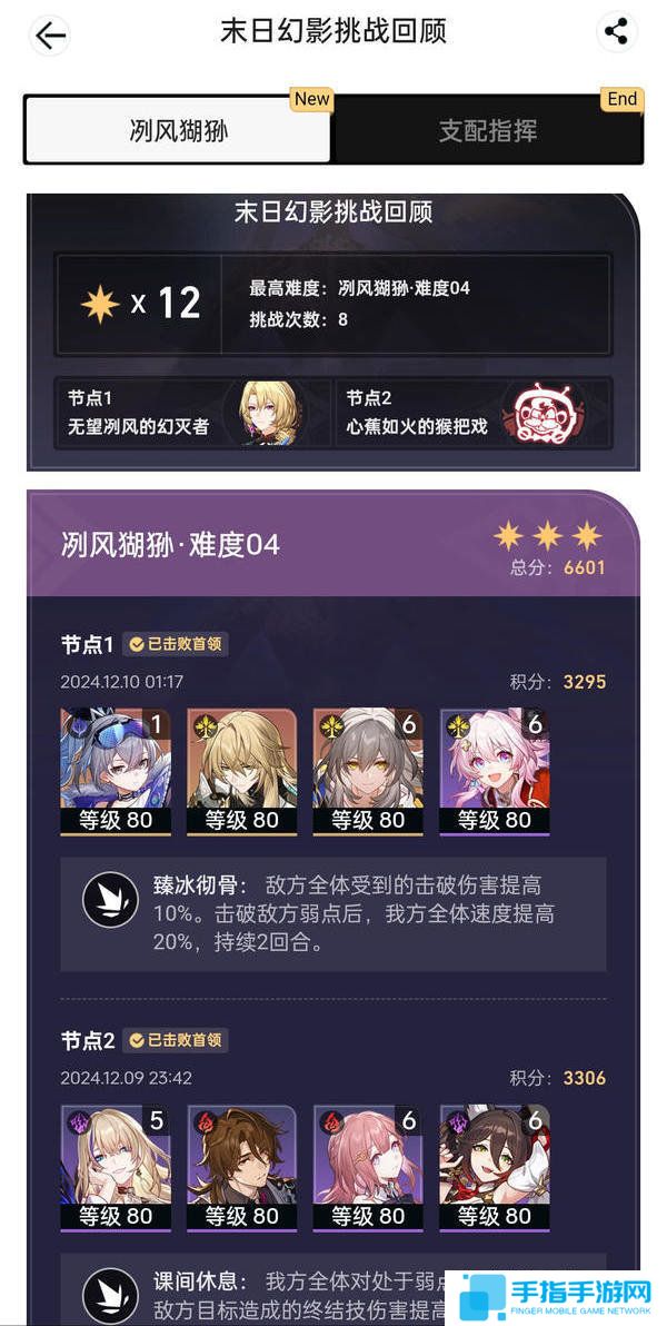 《崩坏星穹铁道》末日幻影冽风猢狲阵容搭配攻略2