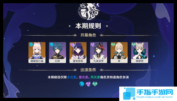 《原神》幻想真境剧诗第6期低配打法公式3