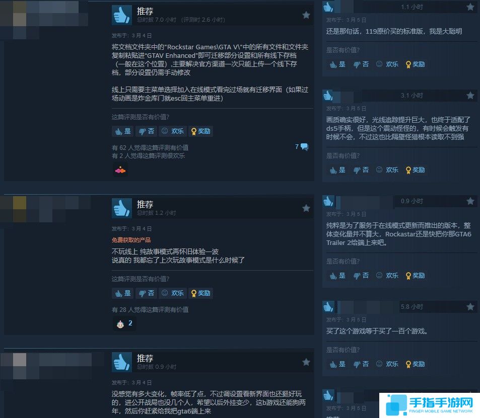 《给他爱5》增强版Steam褒贬不一 画质提升不少