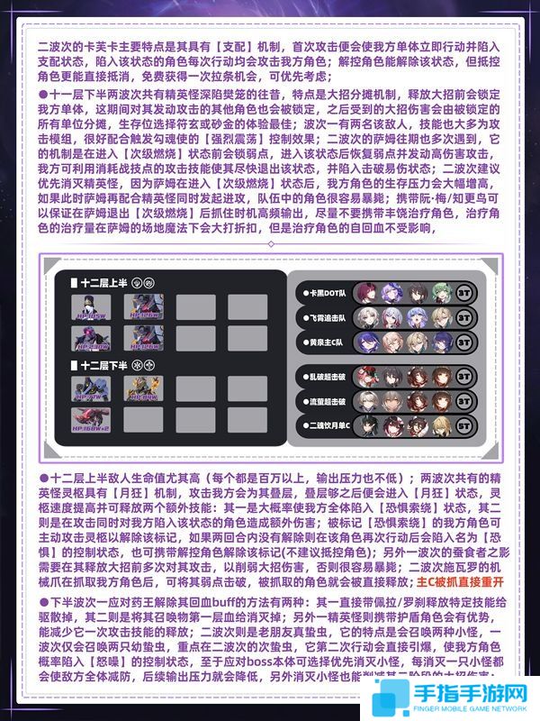 《崩坏星穹铁道》混沌回忆通关攻略混沌回忆通关一图流7