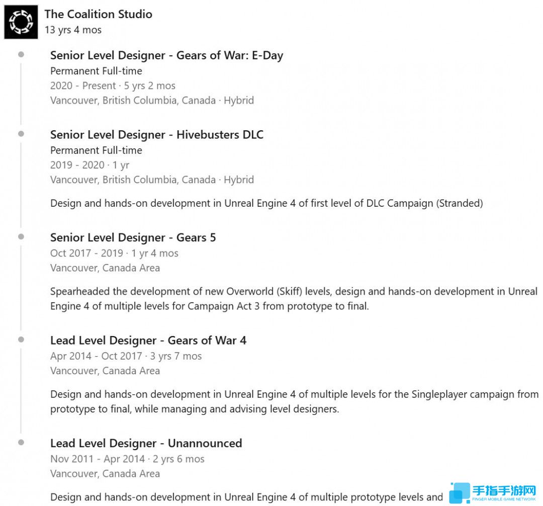 《战争机器：事变日》支持国语配音 已开发超5年