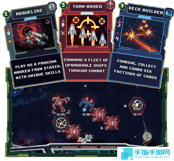 银河肉鸽卡牌游戏《无星深渊》推出试玩版 支持简中