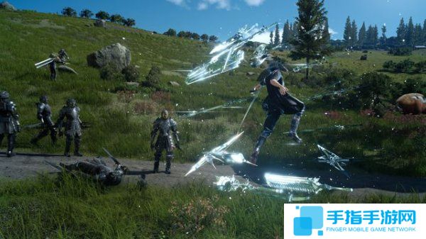 诺克特(ノクト)一行人搭乘的雷格里亚原本只能行驶在道路上 诺克特(ノクト)一行人搭乘的雷格里亚原本只能行驶在道路上