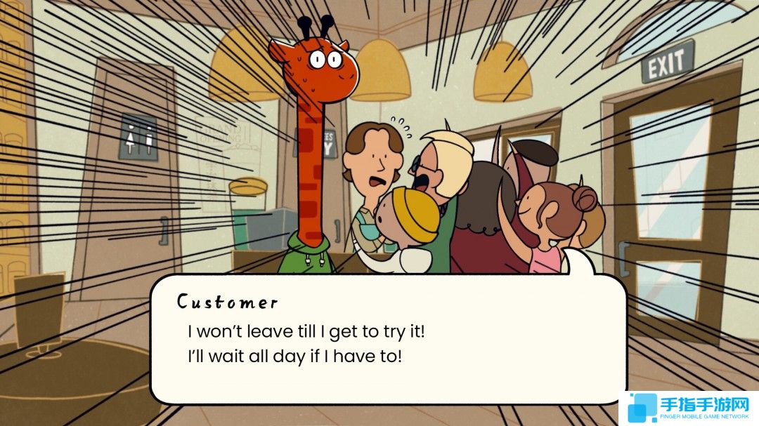 指向点击类休闲趣味解谜游戏《不爱社交的长颈鹿的一周》现已推出试玩Demo