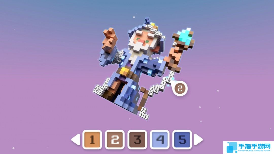 像素风3D休闲涂色游戏《彩色立方体》现已在Steam平台推出试玩Demo