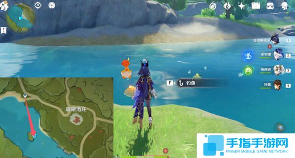 《原神》蒙德钓鱼位置分布情况蒙德钓鱼八处分布情况攻略13
