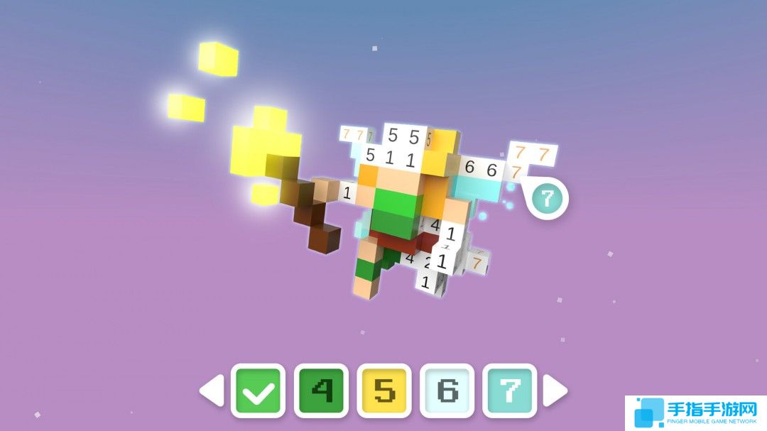 像素风3D休闲涂色游戏《彩色立方体》现已在Steam平台推出试玩Demo