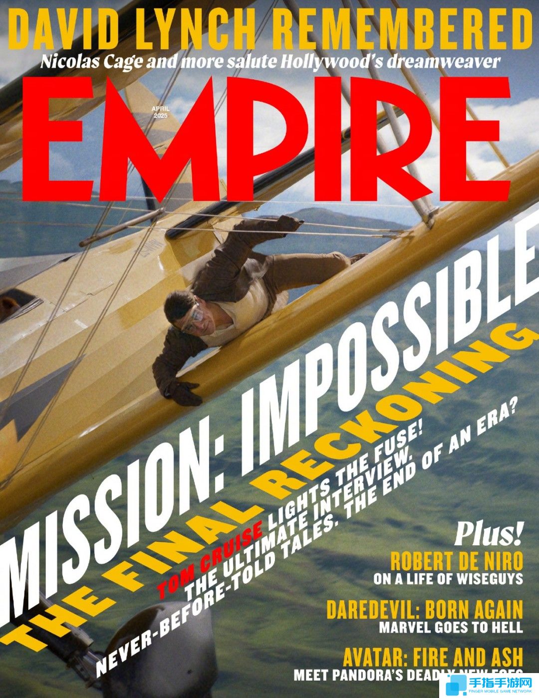 《碟中谍8》杂志封面图及新剧照 阿汤哥再次扒飞机