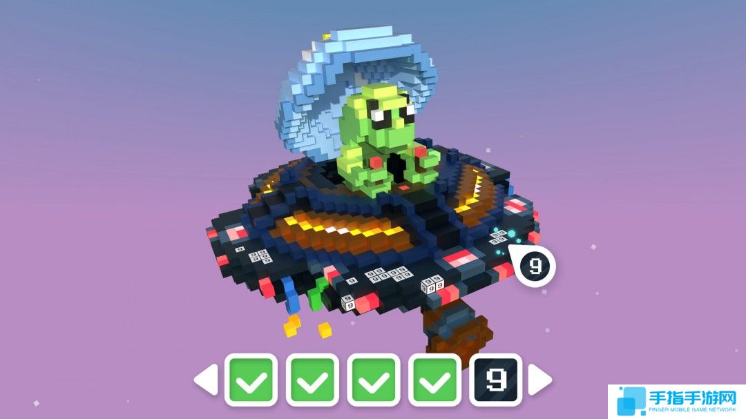 像素风3D休闲涂色游戏《彩色立方体》现已在Steam平台推出试玩Demo