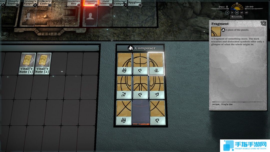 克系悬疑恐怖卡牌叙事游戏《海鲁克的惊恐》现已推出试玩Demo