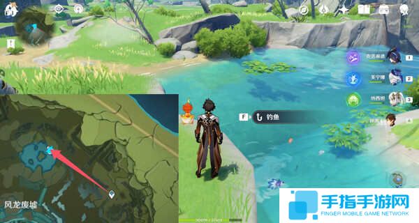 《原神》蒙德钓鱼位置分布情况蒙德钓鱼八处分布情况攻略17