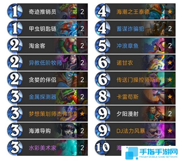 《炉石传说》新手**术卡组构筑方案3