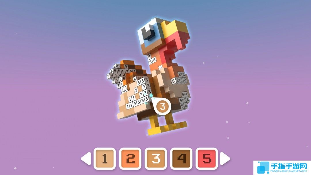 像素风3D休闲涂色游戏《彩色立方体》现已在Steam平台推出试玩Demo