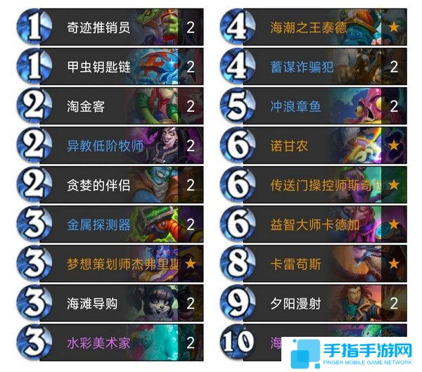 《炉石传说》新手**术卡组构筑方案4