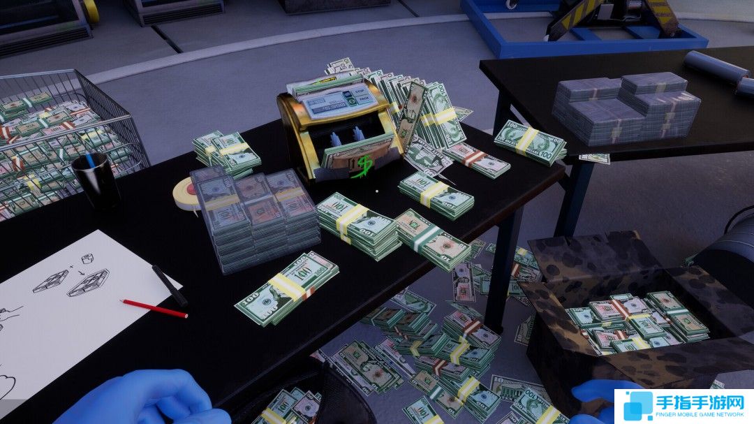 休闲放松模拟游戏《钞票清理工模拟器》现已推出试玩Demo