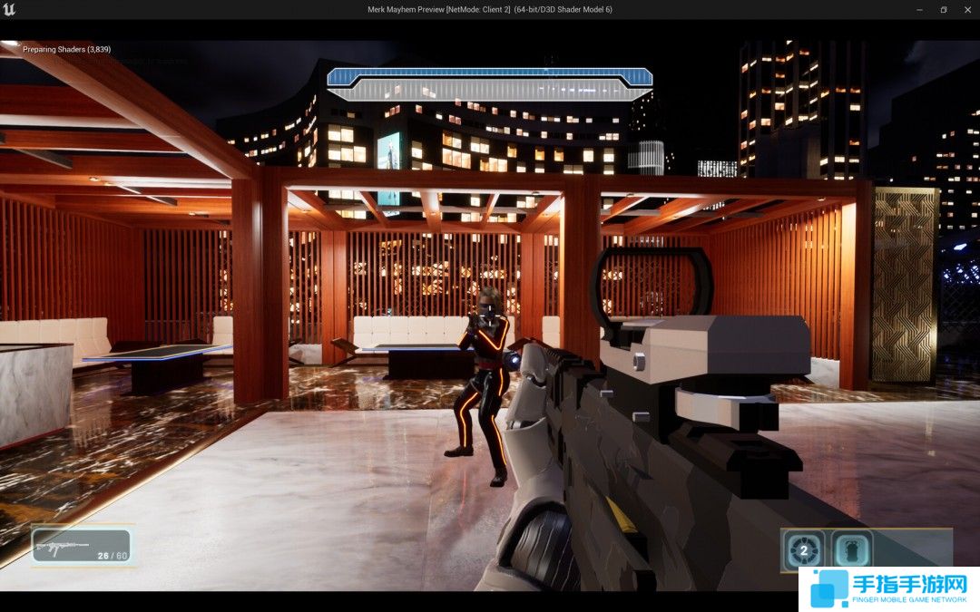 玩家对战第一人称射击游戏《默克尔混乱》即将改为买断制