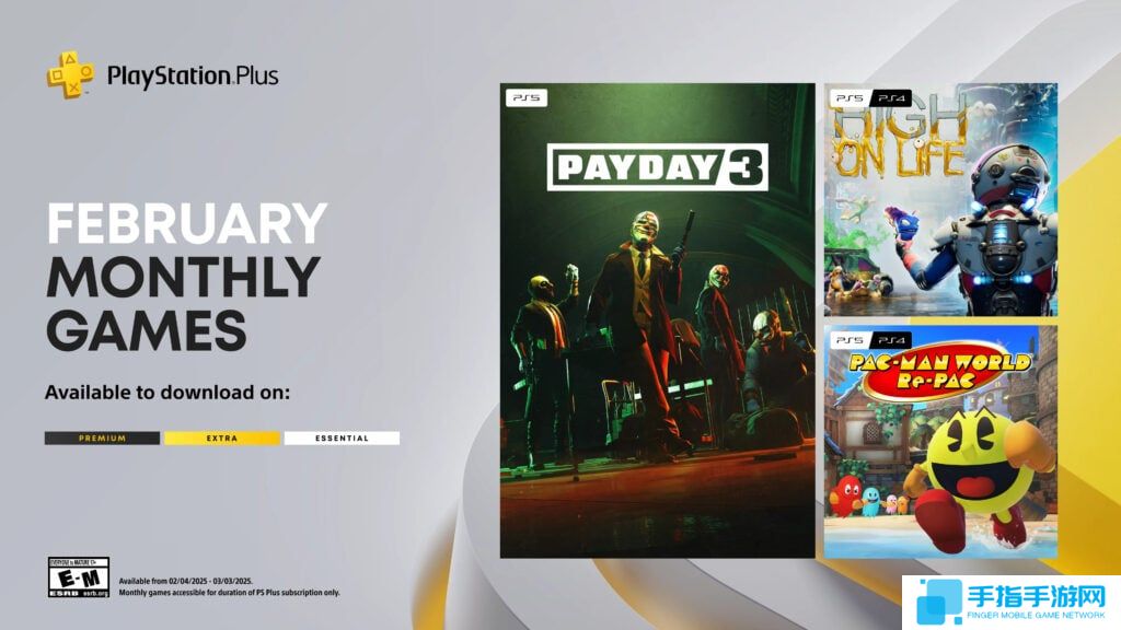欧美服PS Plus会员2月免费游戏公布：《收获日3》等
