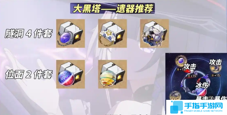 崩坏星穹铁道大黑塔遗器怎么配 崩坏星穹铁道大黑塔遗器怎么配