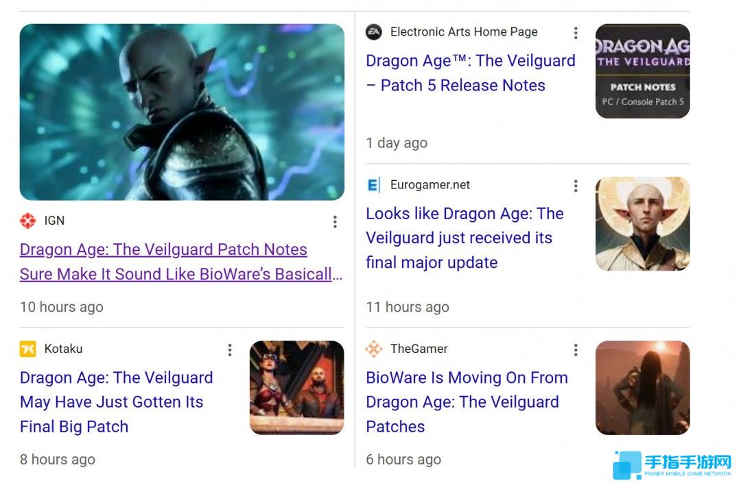 《龙腾世纪：影障守护者》不再有重大更新 BioWare停止支持