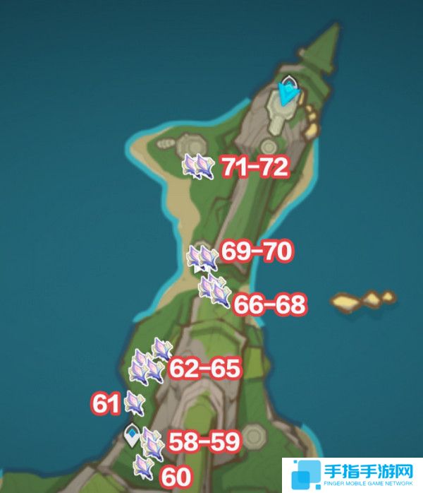 《原神》微光角菌材料最高效采集路线一览5