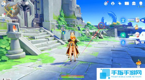 《原神》天空的另一侧收集燃烧的火石流程攻略9