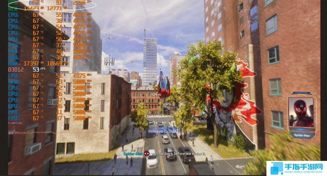 《漫威蜘蛛侠2》PC版热更新 修复开启光追就崩溃问题