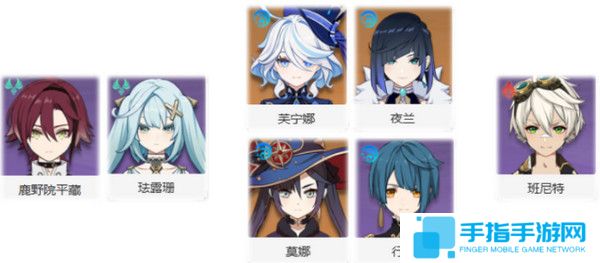 《原神》鹿野院平藏全面培养指南鹿野院平藏配队推荐6