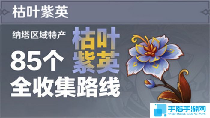 《原神》85个枯叶紫英位置一览