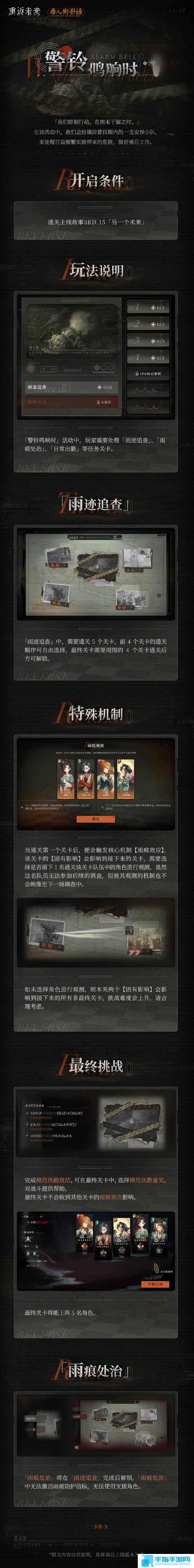 重返未来1999警铃鸣响时怎么玩 重返未来警铃鸣响时活动介绍