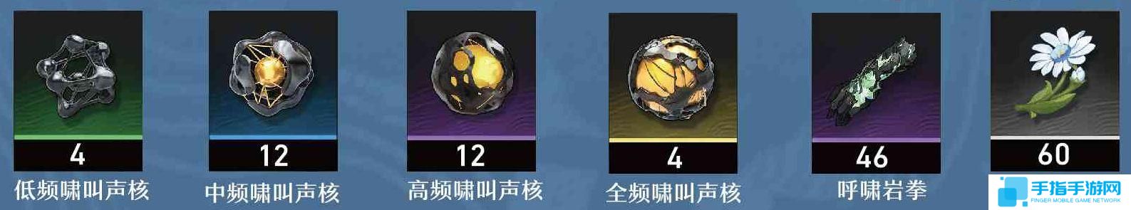 鸣潮秋水培养材料一览