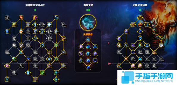 魔兽世界元素萨天赋怎么加