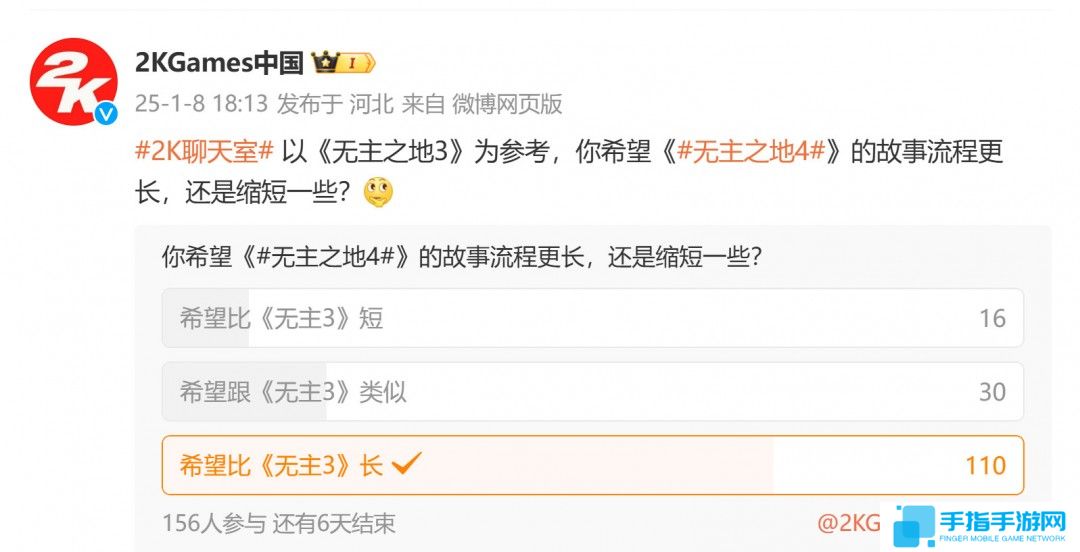 2K发调查 绝大多数玩家希望《无主之地4》流程更长