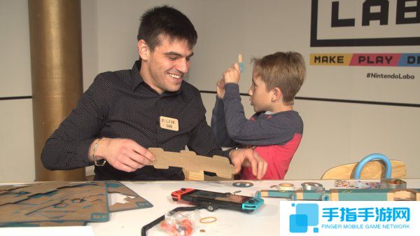 外媒上手试玩任天堂Labo 还原最朴实的乐趣
