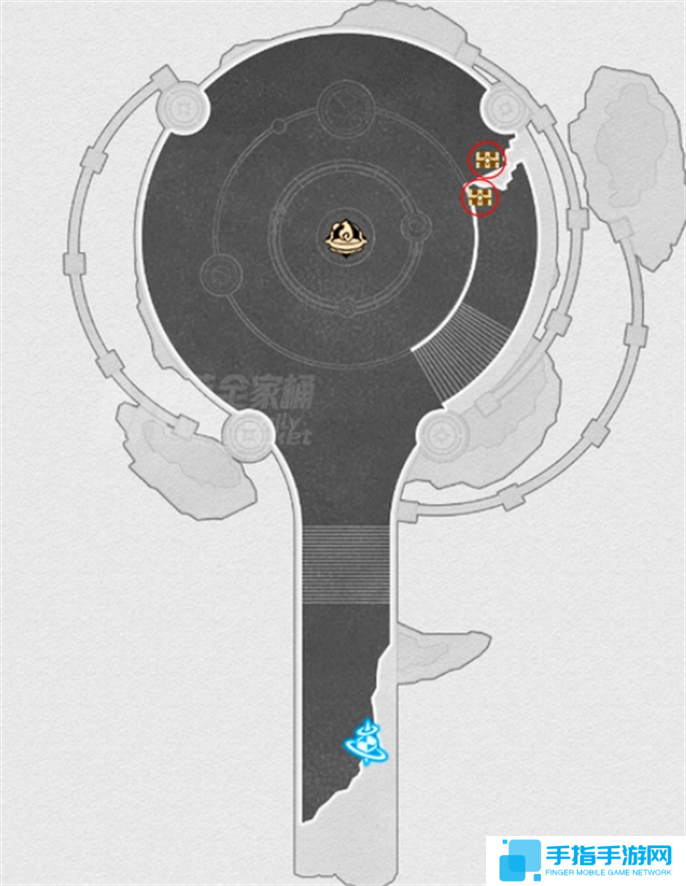 崩坏星穹铁道3.0永恒圣城奥赫玛宝箱位置全收集图四