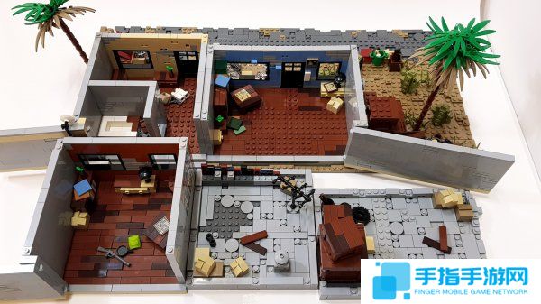 场景神还原 大神用乐高玩具做出《绝地求生》