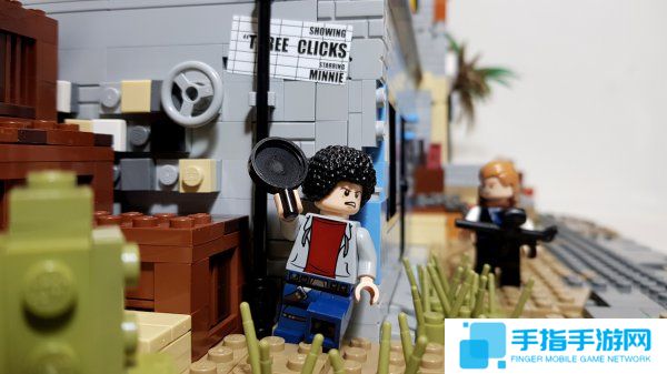 场景神还原 大神用乐高玩具做出《绝地求生》