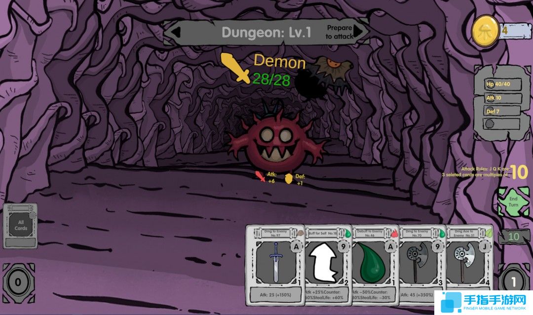 地牢探险卡牌游戏《地穴抓娃娃》现已在Steam平台正式推出