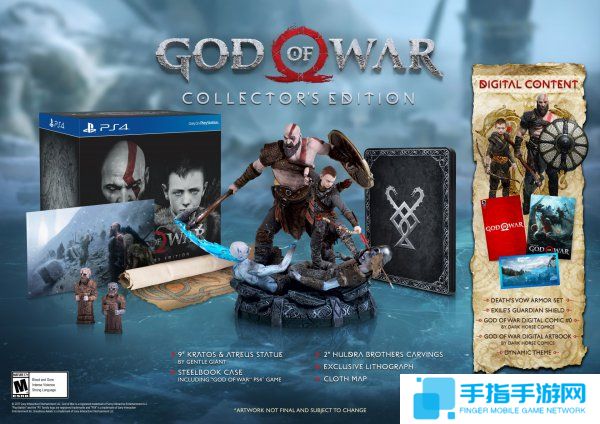 《战神》新作4月20日发售 预告片与限定版内容公布