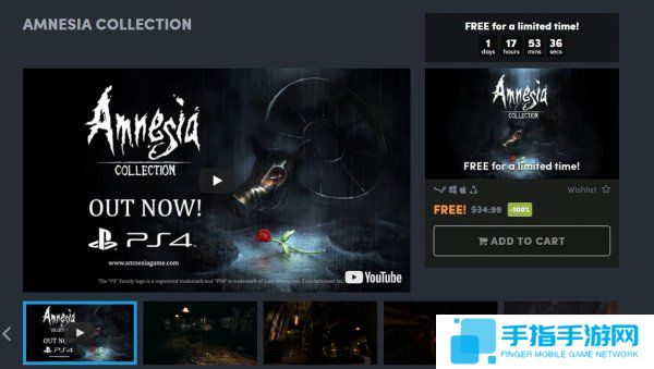 Humble再送福利 恐怖游戏《失忆症》合集免费领取_全球新游