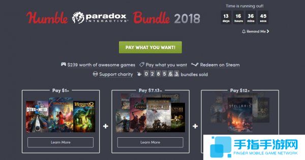 Humble新慈善包上架 P社多款策略大作打包入手_全球新游