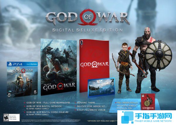 《战神》新作4月20日发售 预告片与限定版内容公布