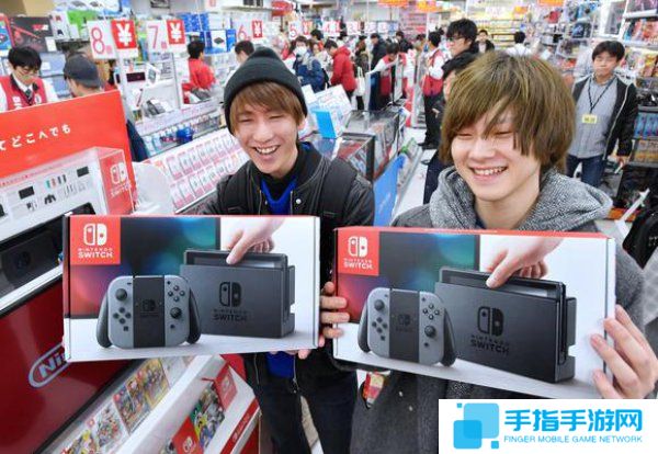 Switch在日本持续火爆 销售速度达PS4同期3倍以上