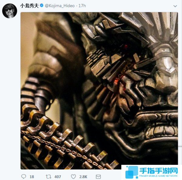 小岛秀夫推特爆新图 暗示《死亡搁浅》BOSS？