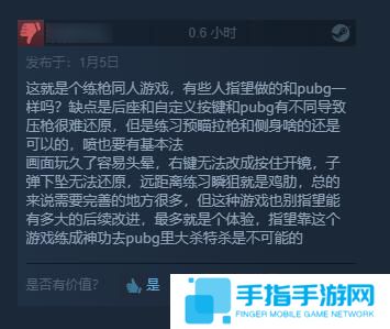 Steam上架《吃鸡模拟器》 玩家差评不断