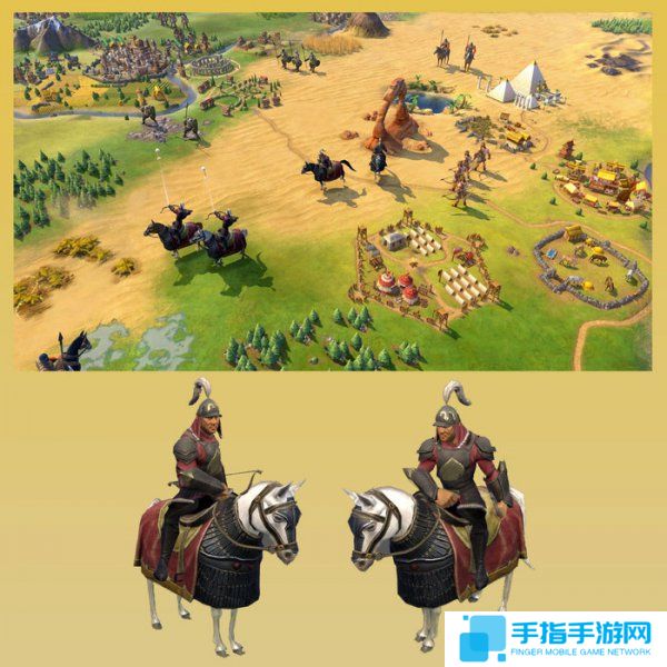 《文明6》新势力蒙古正式公布 成吉思汗登场