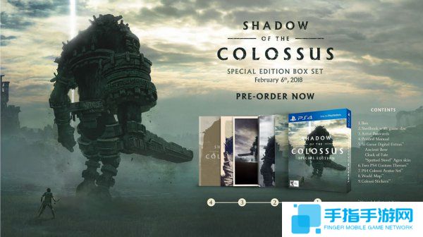 PSX 2017：《巨像之咆哮》收藏版 PS4 PRO细节公布_全球新游