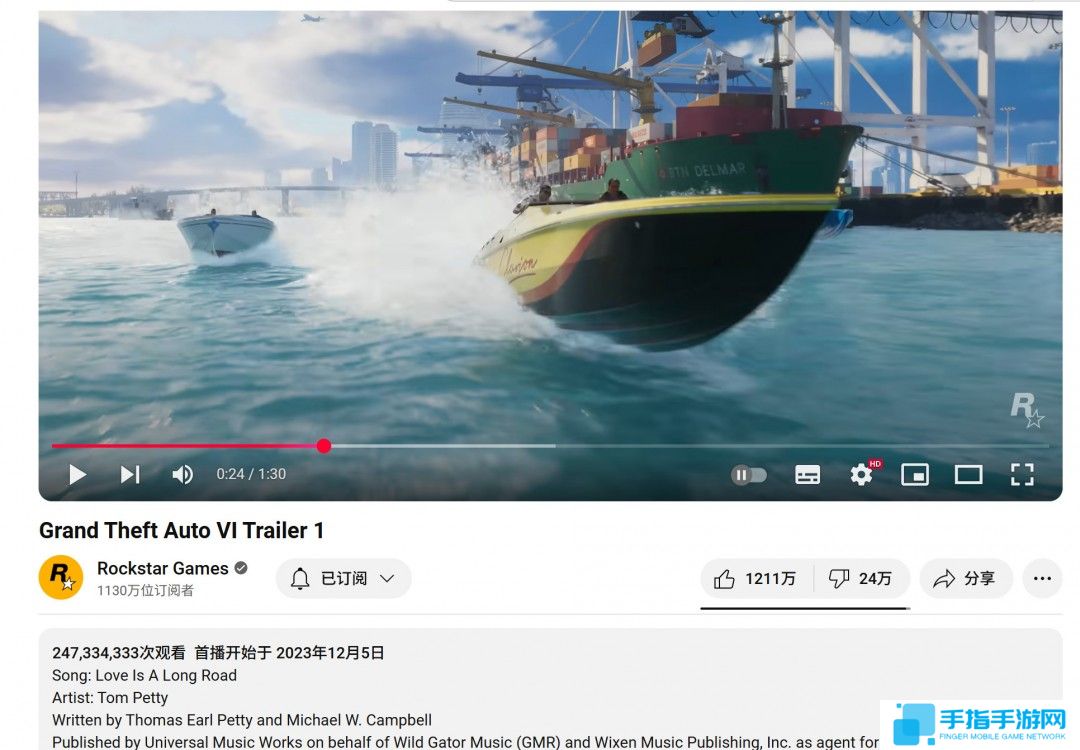 《GTA6》只有临近发售时才启动宣传