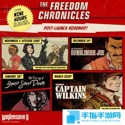《德军总部2：新巨人》后续DLC发售日期公布