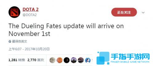 《Dota2》血命之战版本更新 两名新英雄上线_全球新游